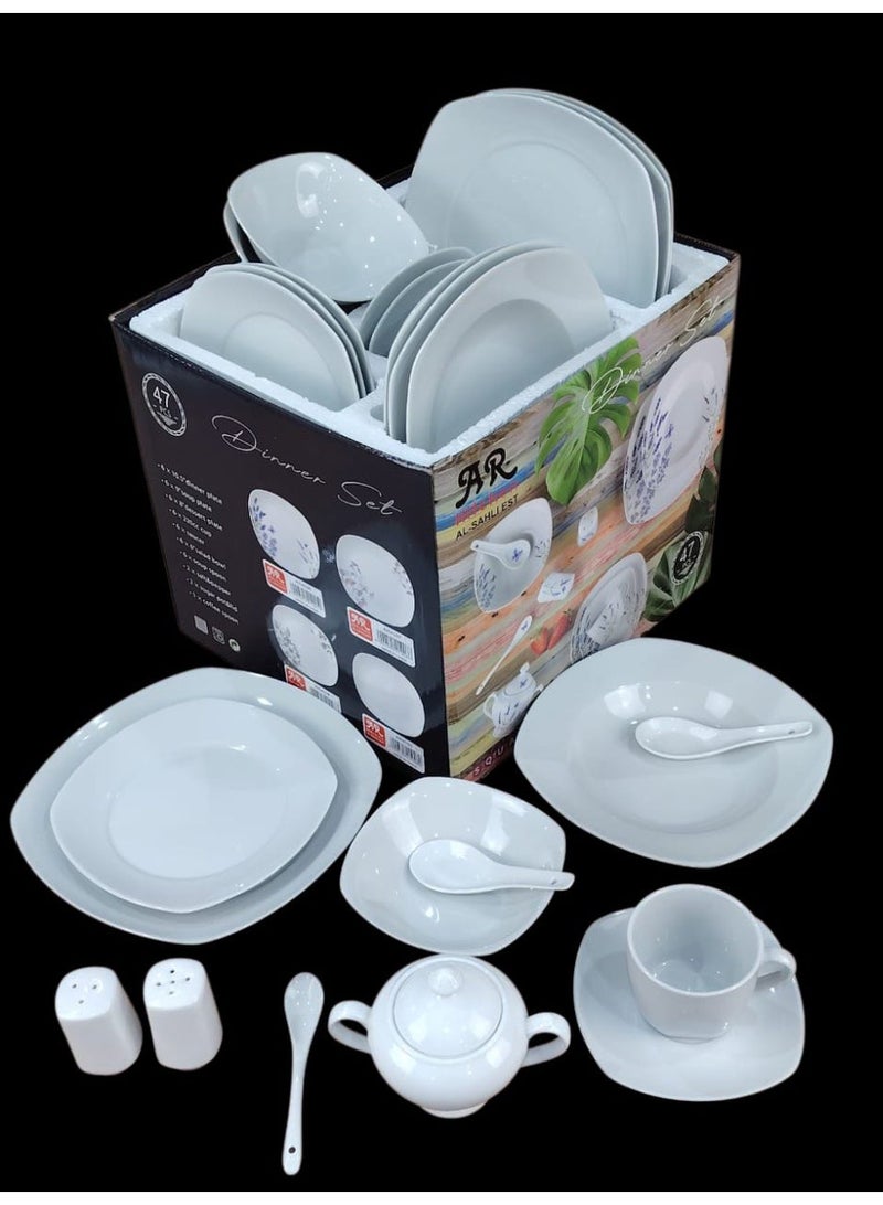 Dania ✨ Luxury Dinner Set for 6 People – 47 Pieces of Refined Elegance ✨ - Image 2