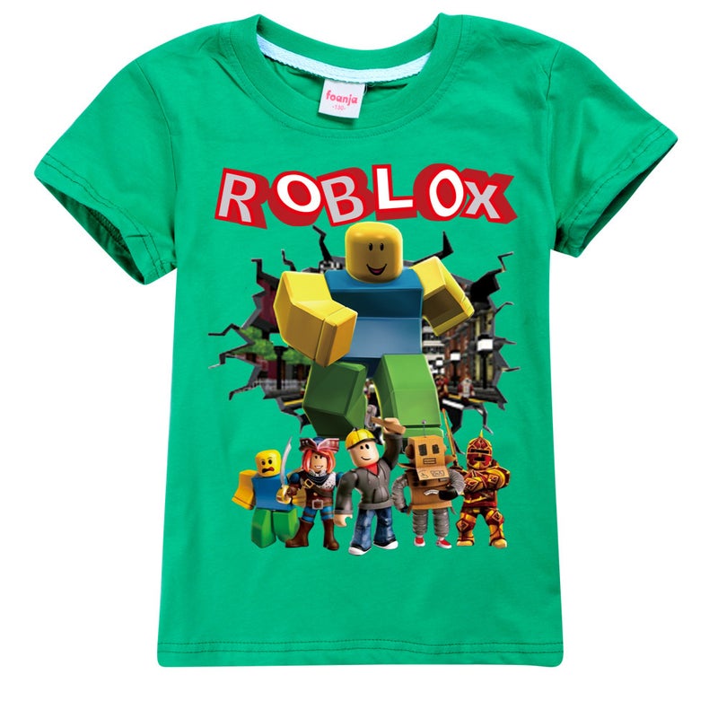 Foreign trade children's clothing children's cotton cartoon short-sleeved T-shirt trendy 2023 new boys' and girls' summer half-sleeved top T-shirt - Image 1
