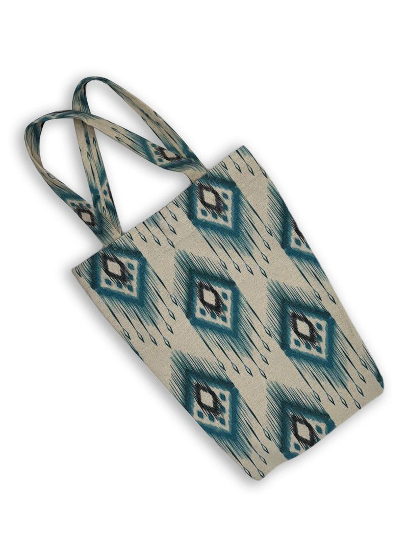 Gharibo Bags casual printed linen tote bag T230005A - Image 2