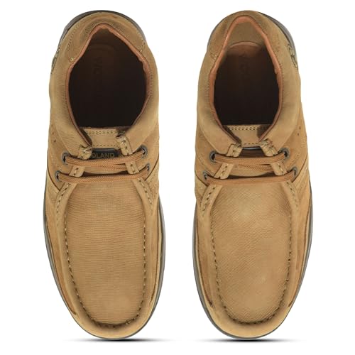 Woodland Mens OGC 2838118 Camel Casual Shoe - 7 UK (41 EU)(OGC 2838118) - Image 4