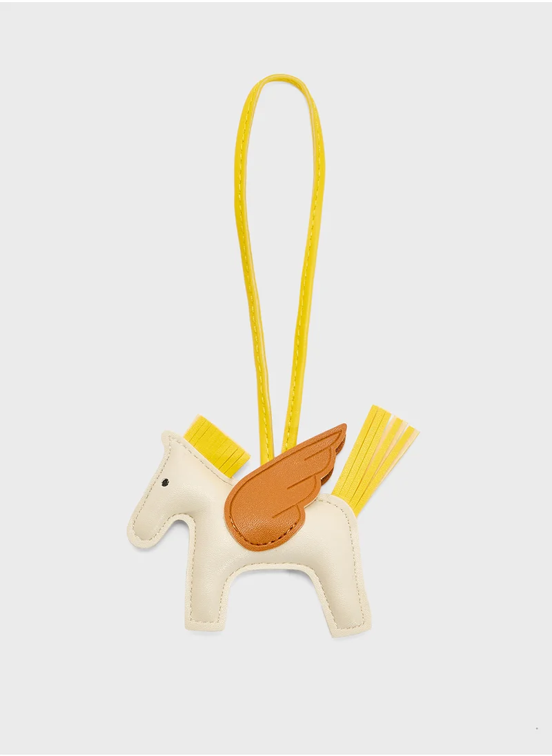 جينجر Whimsy Winged Pony Bag Charm