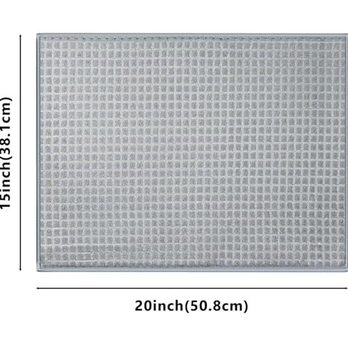 TASMAX Dish Drying Mat - Absorbent Mat for Kitchen Utensils - Large - Random Color - 50 * 38 - Image 3