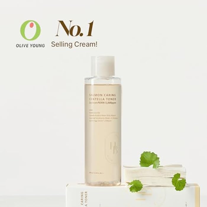 HEVEBLUE Salmon Caring Centella Toner - Salmon PDRN, pH 5.5, Salmon Egg Extract, Centella, Madecassoside, Restore and Rejuvenate, Refine Skin Texture, Low Irritation, Korean Skincare, K-Beauty - Image 4