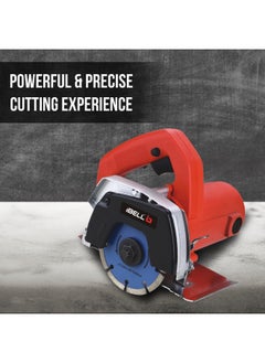 iBELL IBELL Marble Cutter MC10-30, 1050W, Copper Armature, 13800 RPM, Wheel dia 110 mm, Cutting Depth 34mm (Red)  - Image 5