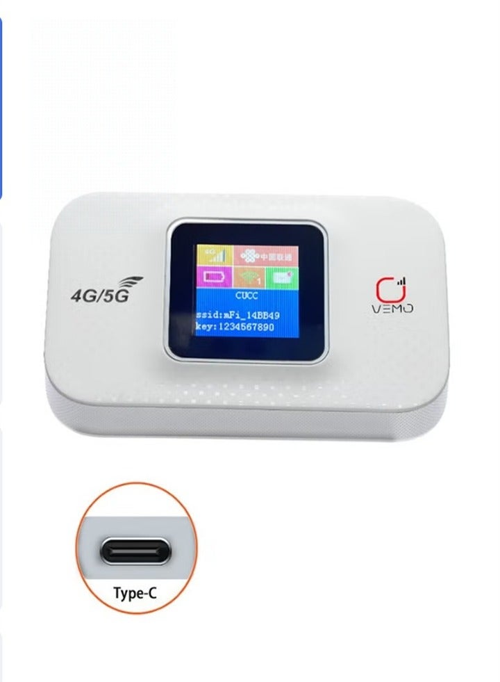 جهاز توجيه واي فاي محمول E5783 Plus 4G LTE CAT4 بسرعة 300 ميجابت في الثانية مع فتحة بطاقة SIM وواي فاي محمول للسيارة وبطارية 3000 مللي أمبير في الساعة وجهاز توجيه محمول للتوصيل والتشغيل للمنزل والأعمال  - Image 1