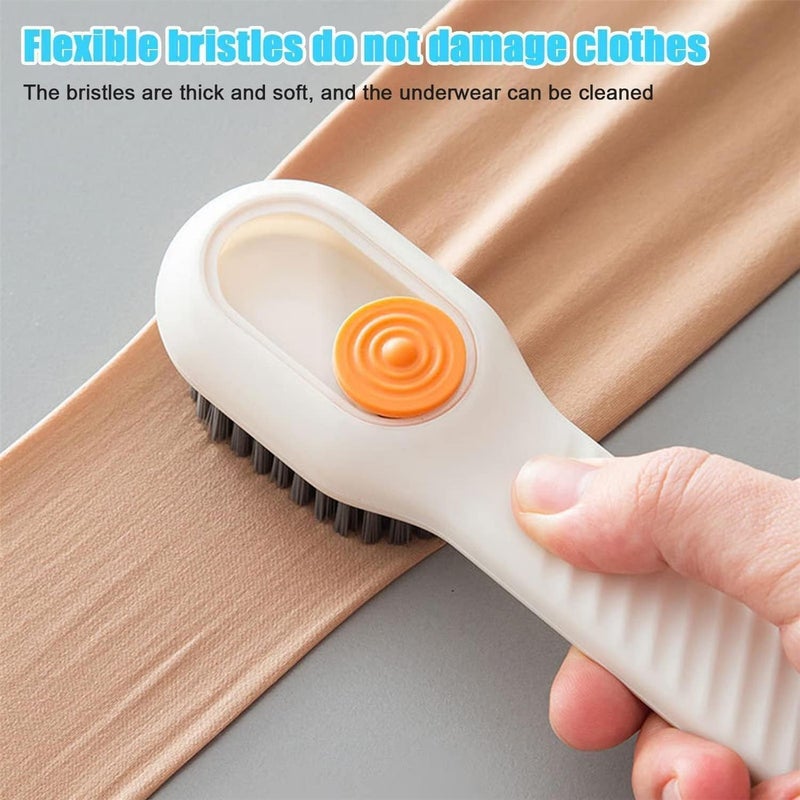 BIRDLINE Automatic Liquid Shoe Cleaning Brush with Built-in Soap Dispenser | Multifunctional Leather & Sport Shoes Cleaning Brush with Liquid Dispenser for Clothes, Shoe Cleaner, Sneaker Cleaner. - Image 4