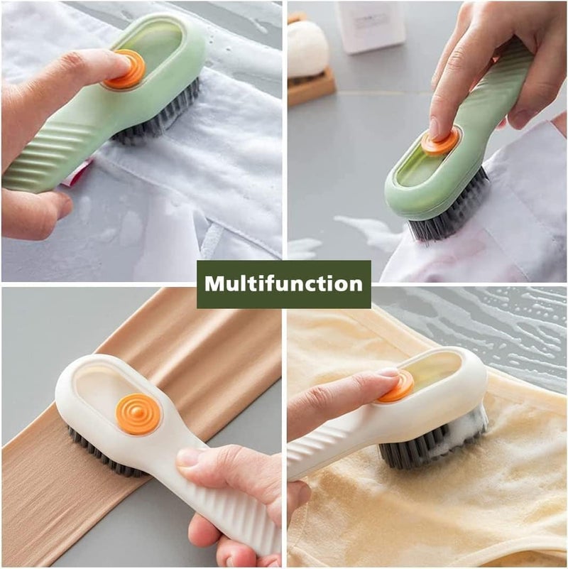 BIRDLINE Automatic Liquid Shoe Cleaning Brush with Built-in Soap Dispenser | Multifunctional Leather & Sport Shoes Cleaning Brush with Liquid Dispenser for Clothes, Shoe Cleaner, Sneaker Cleaner. - Image 5