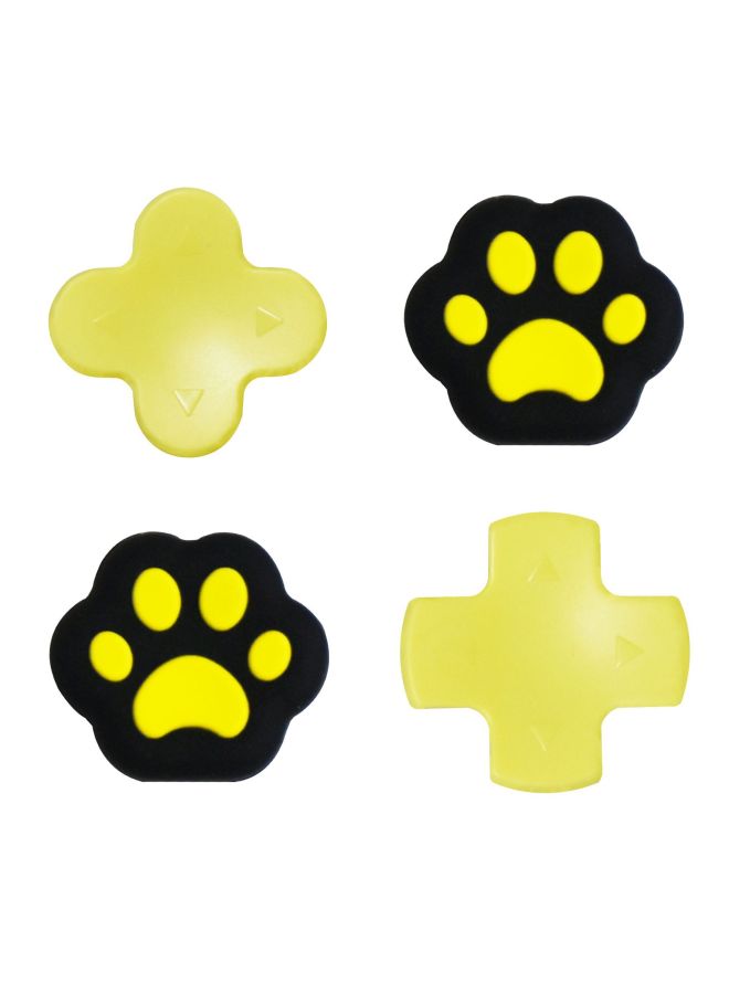 Suitable For Switch Cat Claw Heart-shaped Key Stickers Ns Cross Color Stick Rocker Cap Protective Sleeve Accessories-Product Color:c45 【customized Products Refuse To Return】 - Image 1