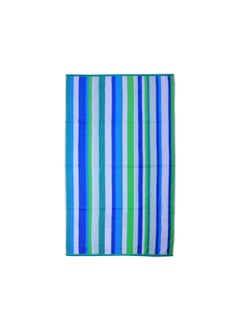 BYFT Jacquard Beach Towel (86x162 cm) 390 Gsm Cool Stripe Cotton-Set of 1  - Image 2