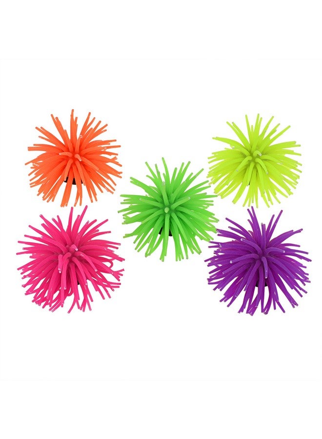 COSMOS Artificial Sea Anemone Ornaments Aquarium Fish Tank Decorations, 5 Pcs In Assorted Colors  - Image 1