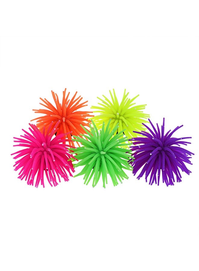 COSMOS Artificial Sea Anemone Ornaments Aquarium Fish Tank Decorations, 5 Pcs In Assorted Colors  - Image 2