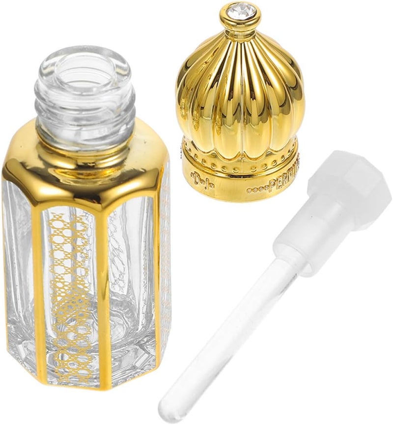 3ml Essential Oil Roller Bottle Perfume Sample Bottle for Aromatherapy and Travel, Refillable Fragrance Sub with Stainless Steel Ball - Image 1
