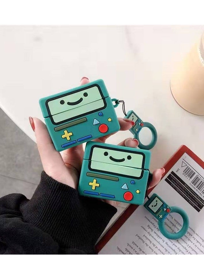 EBMINI - Suitable For Apple Bluetooth Earphones With Silicone Cartoon Protective Case - Image 1