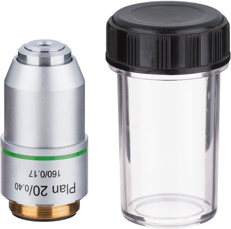 AmScope AmScope PA20X 20X Plan Achromatic Microscope Objective Lens 