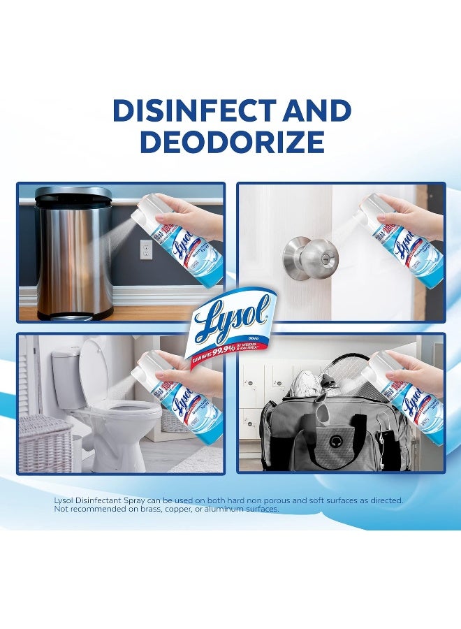 Lysol Crisp Linen Scent Disinfectant Spray (354ml) - Image 5