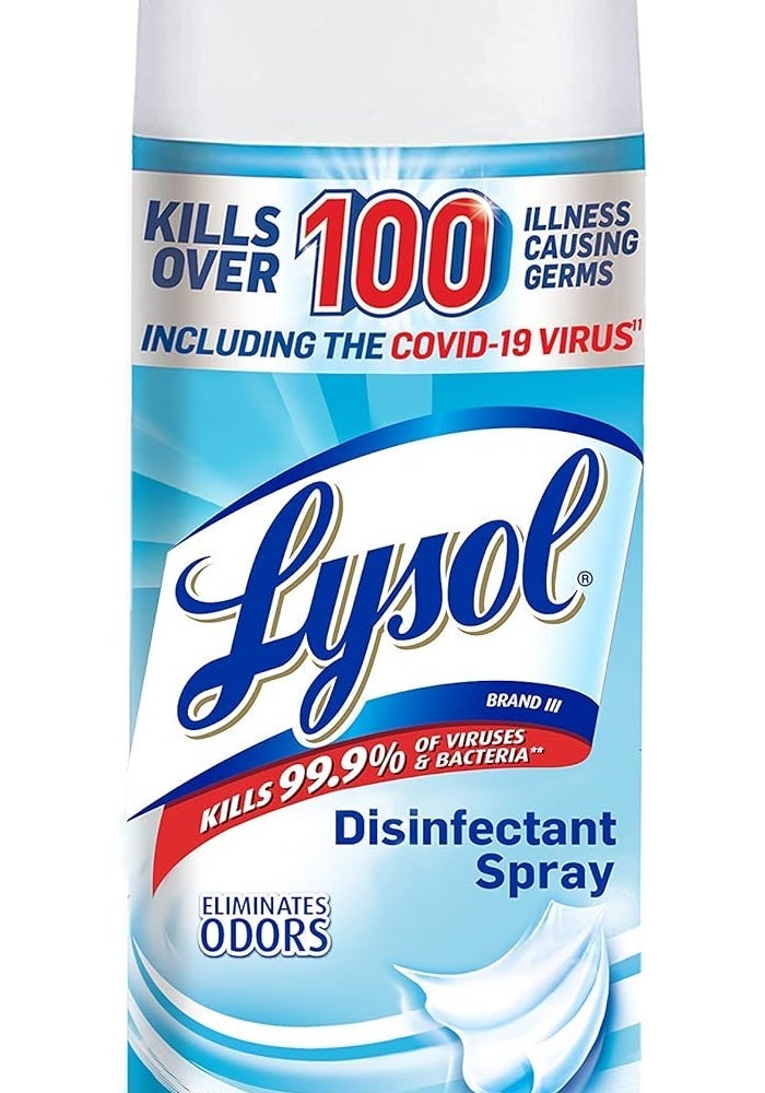 Lysol Crisp Linen Scent Disinfectant Spray (354ml) - Image 2