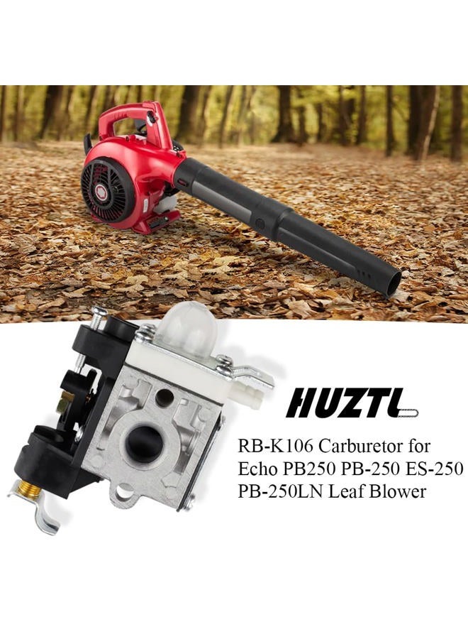 HUZTL RB-K106 Carburetor for Echo PB250 PB-250 ES-250 PB-250LN Leaf Blower - Image 2