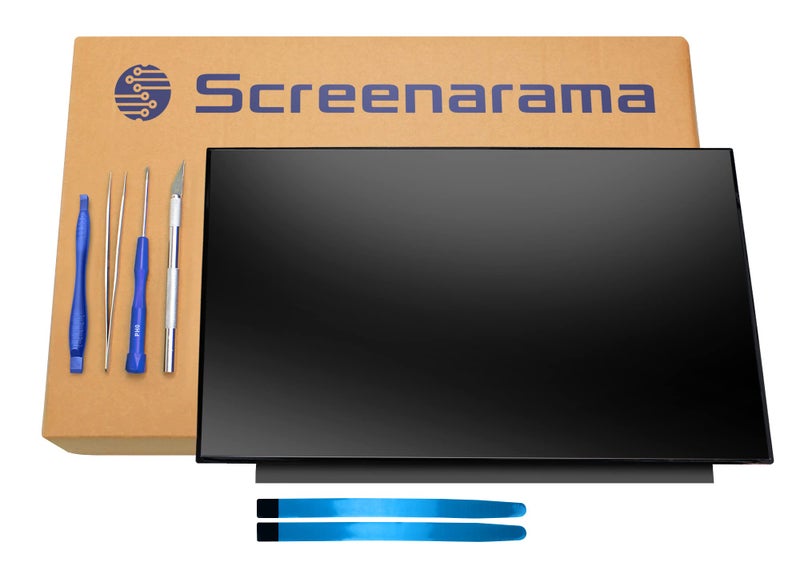 SCREENARAMA شاشة SCREENARAMA بديلة جديدة لـ B140HAN04.0، FHD 1920x1080، IPS، غير لامع، شاشة LCD LED مع أدوات - Image 1