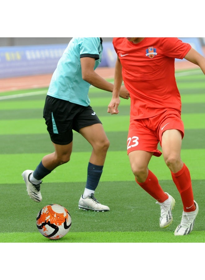 كرة قدم تدريبية مقاس 5، كرة قدم للتدريب داخل وخارج الصالات - Image 4