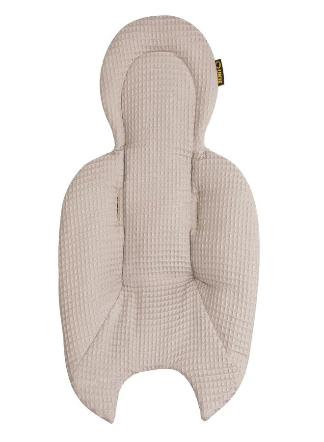 Ukje Swing Insert Rocker Cover Compatible with 4moms mamaRoo 4 and 5 and Rockaroo, Accessories with Reversible Design, Easy to Install, Handmade in Europe - Taupe - Image 1