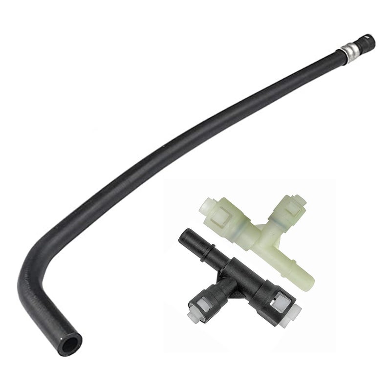 HVAC Engine Heater Inlet Hose Engine Heater Supply Hose for Select CadillacChevroletGMC Models with two connectors replace 15145587 15051852 15195404 626564