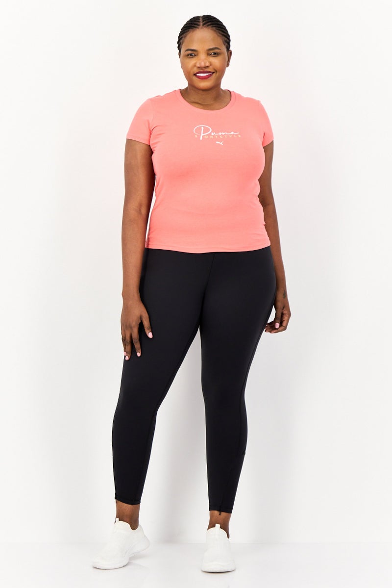 PUMA Women Sportswear Fit Short Sleeves Outdoor Top, Fuchsia - Image 4