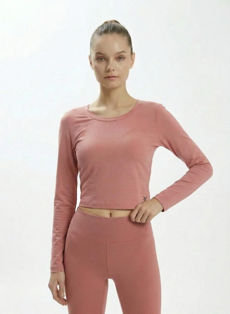 Cardio Bunny Women's Full Sleeve Scoopneck Top