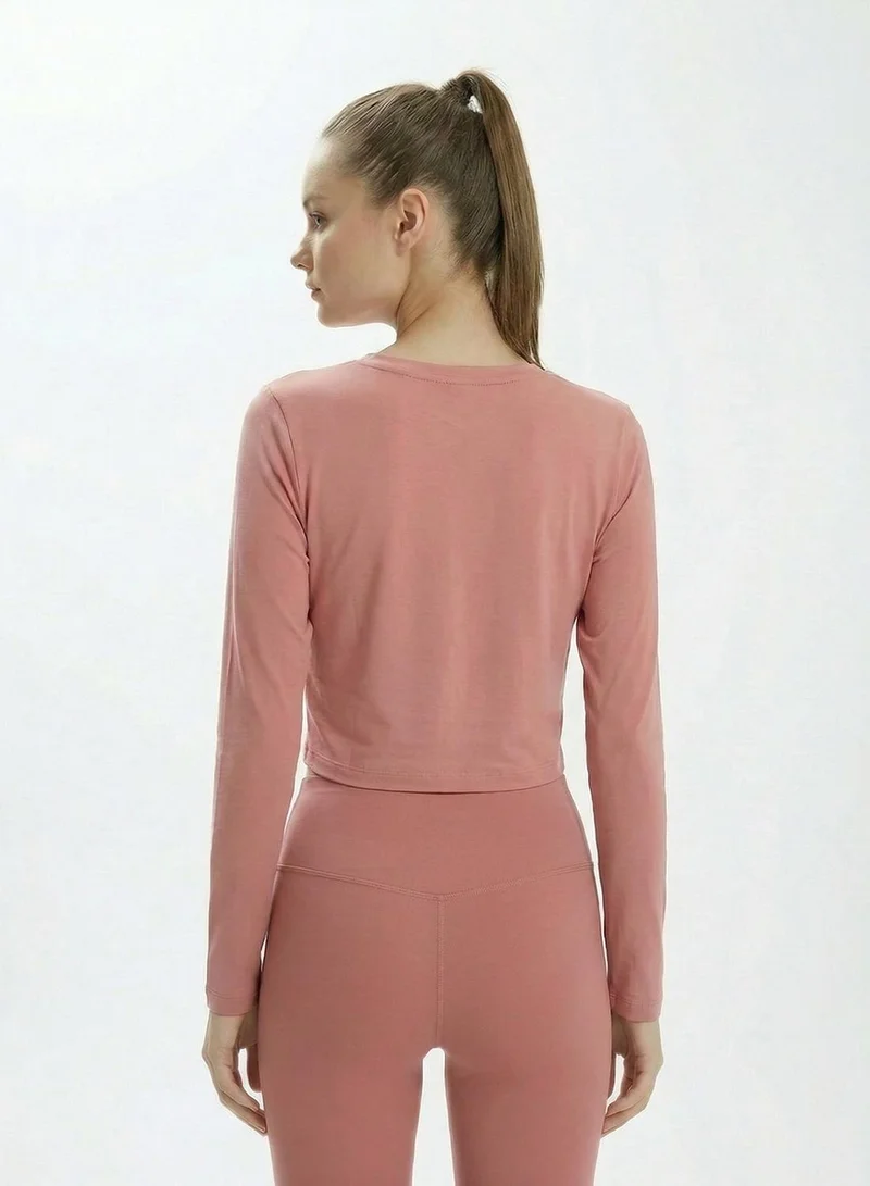 Cardio Bunny  Women's Full Sleeve Scoopneck Top for Women | Best Price UAE