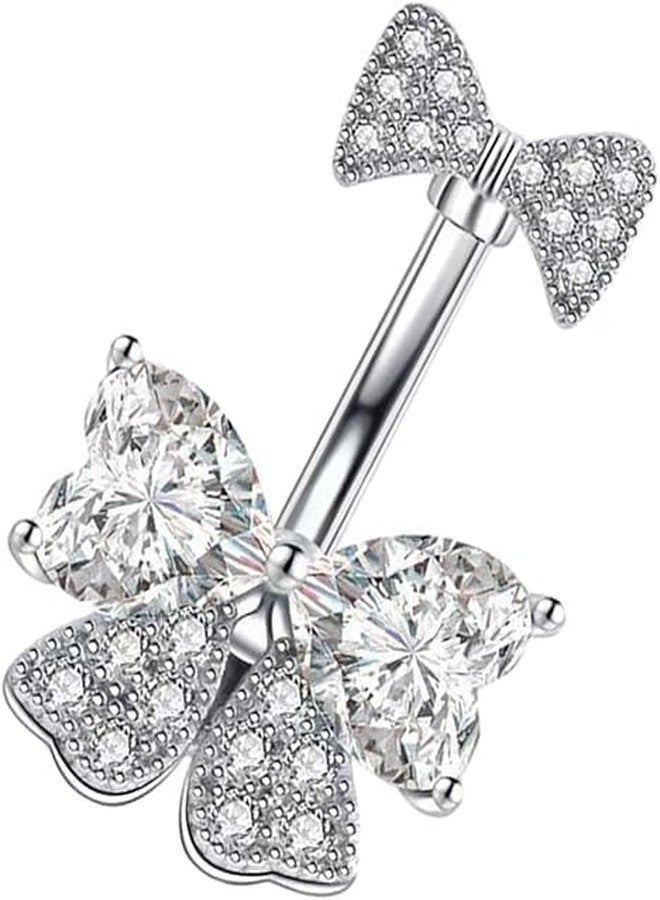 ITT Bow and Ribbon Belly Button Rings - Belly Bling - Image 3