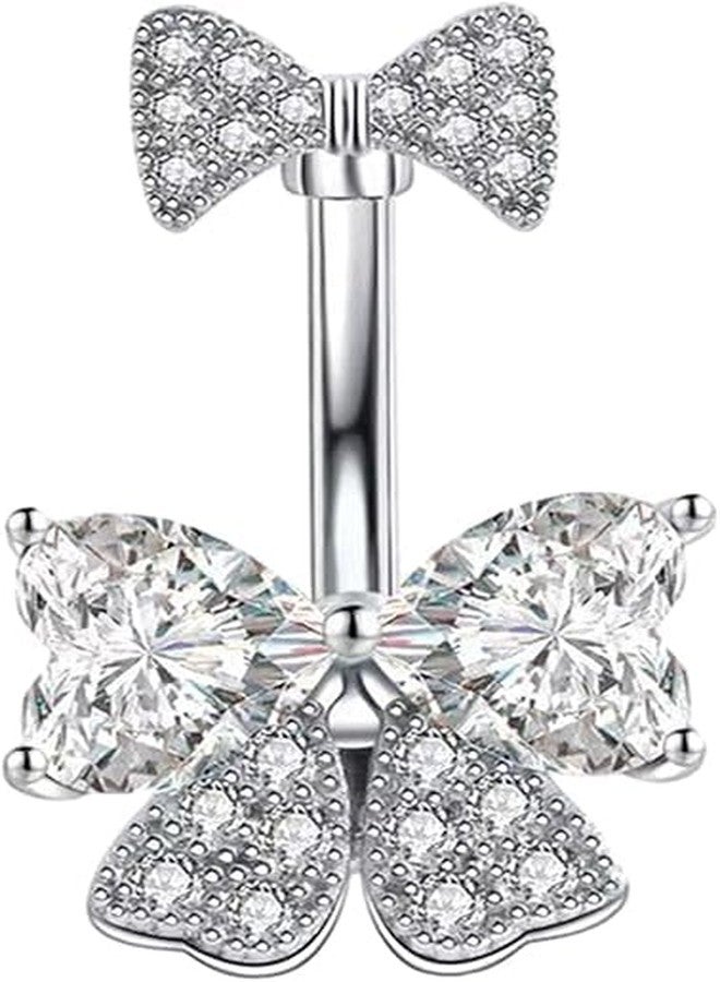 ITT Bow and Ribbon Belly Button Rings - Belly Bling - Image 2
