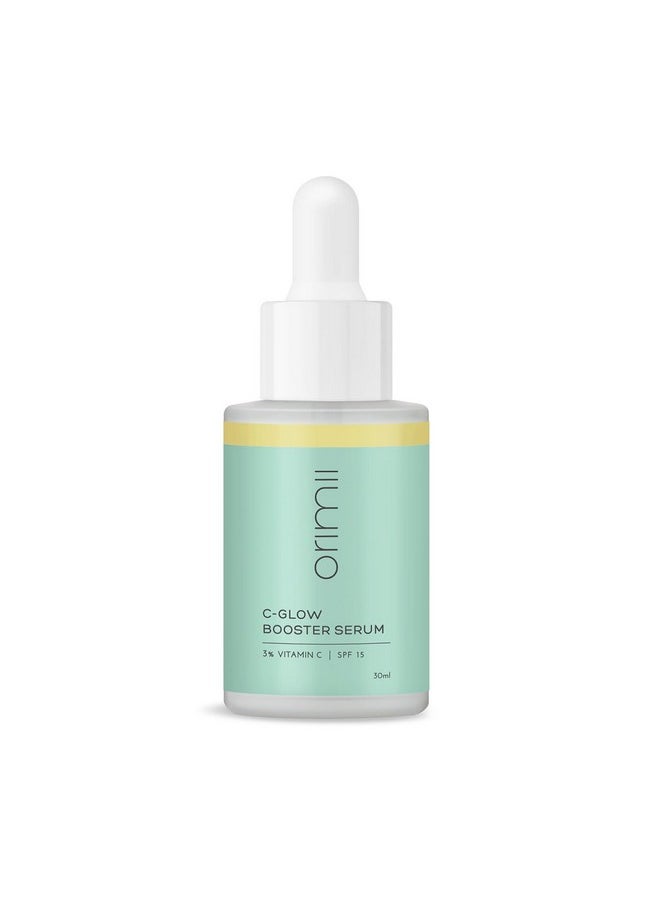 Orimii C-Glow Booster Serum - 3% Vitamin C - Spf 15-30 Ml | Pregnancy Safe  - Image 1
