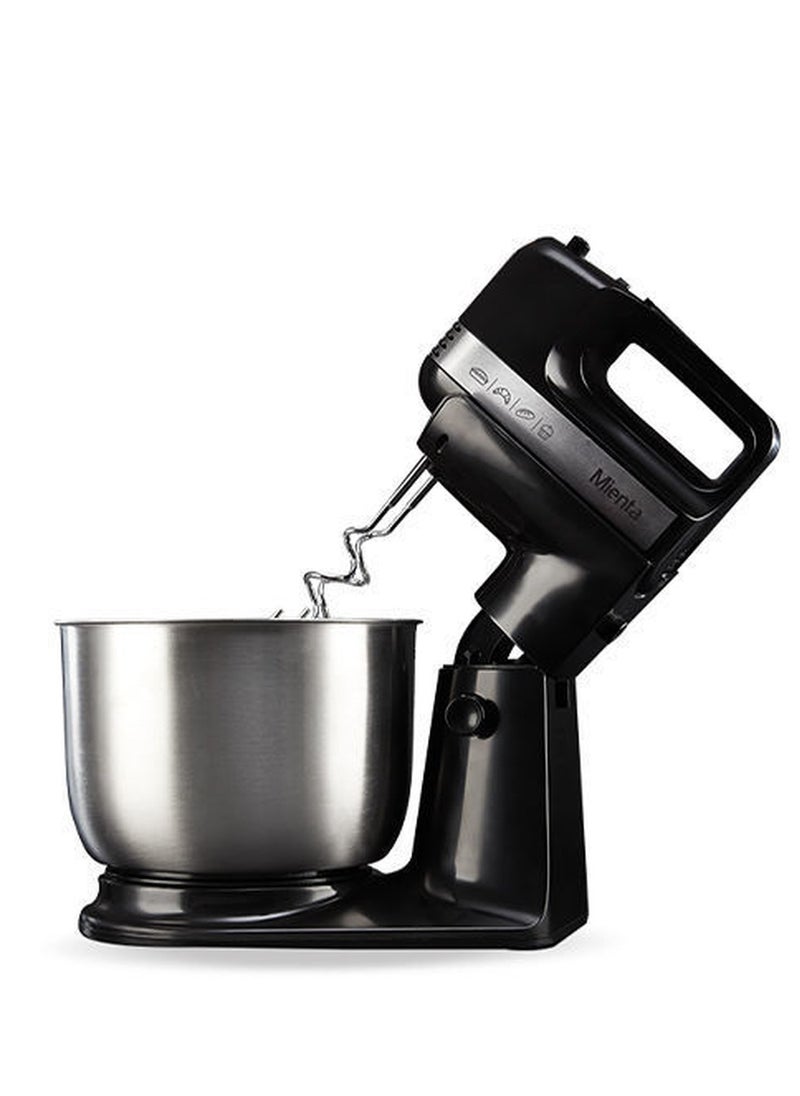 Mienta - Mienta Stand Mixer Trio HM13638A 500Watt Black - Image 1