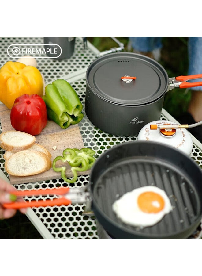 Fire-maple Outdoor Camping Stove Set With 4 Storage Bags, Portable Burner For 4-5 People, Complete Camping Equipment - Image 2