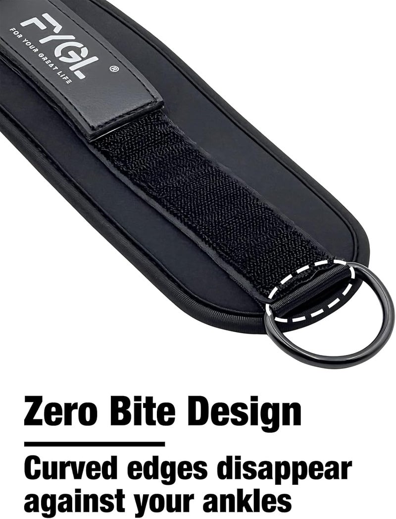 FYGL Ankle Strap for Cable Machines and Resistance Bands - Workout Cuff Attachments for Home and Gym Use, Versatile for Glute, Leg, and Hip Abductor Exercises, Perfect for Women and Men - Image 5