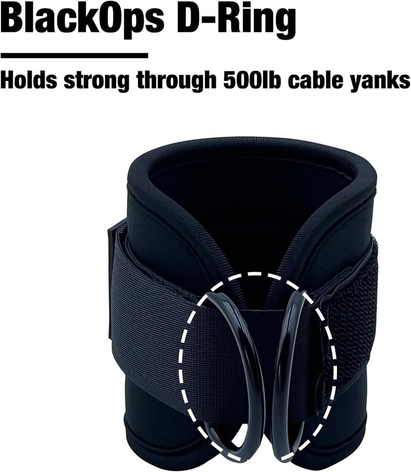 FYGL Ankle Strap for Cable Machines and Resistance Bands - Workout Cuff Attachments for Home and Gym Use, Versatile for Glute, Leg, and Hip Abductor Exercises, Perfect for Women and Men - Image 3