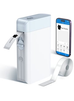 Excefore Label Maker Machine with Tape Portable Mini Bluetooth WP9510 Lable Printer Rechargeable Thermal Label Printer Compatible with Android iOS Label Makers for Teacher Supplies Home Officea  - Image 1