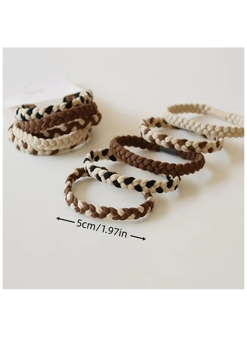 ام كي 5 قطع من ربطات الشعر المرنة المضفرة - Image 2