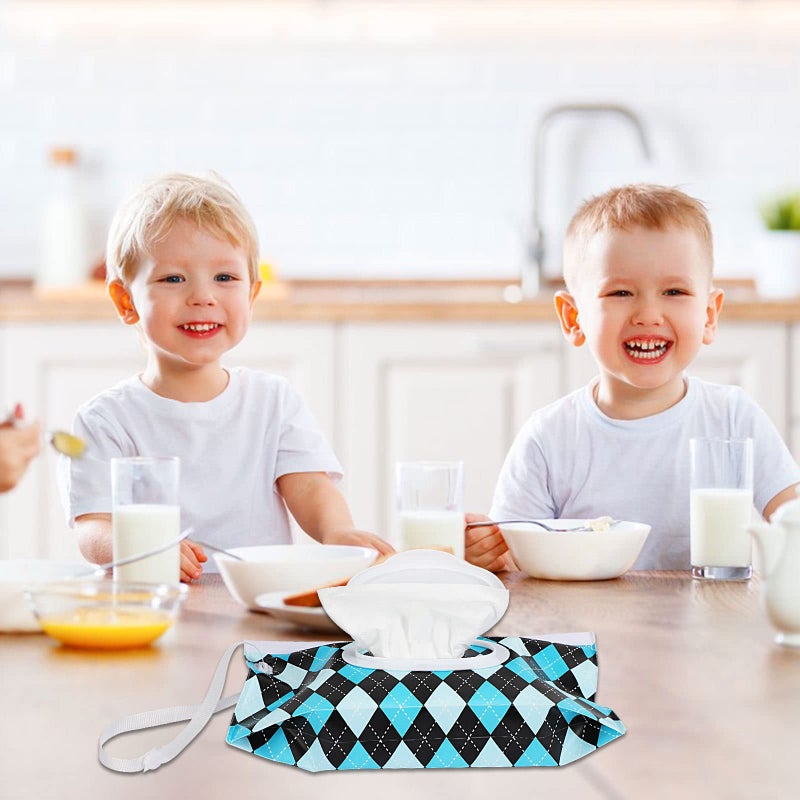 FEBSNOW 2 Pack Baby Wipes Dispenser, Portable Wipe Holder Container, Reusable Wet Wipes Pouch, Lightweight Travel Wipes Case - Image 5