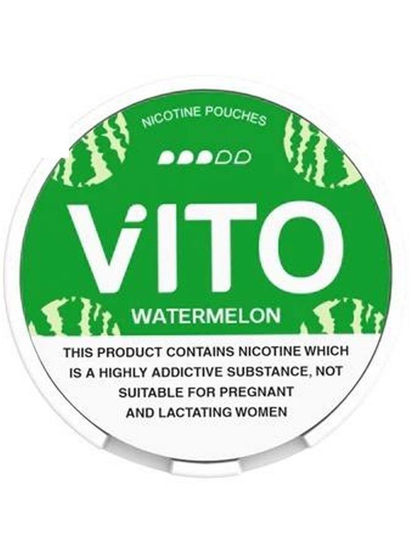 Nicotine Pouch Watermelon, 10mg, 20Pcs