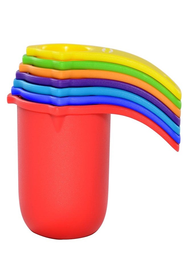 DOTINGHUX Measuring Cups Set of 7, Assorted Colors - Image 2