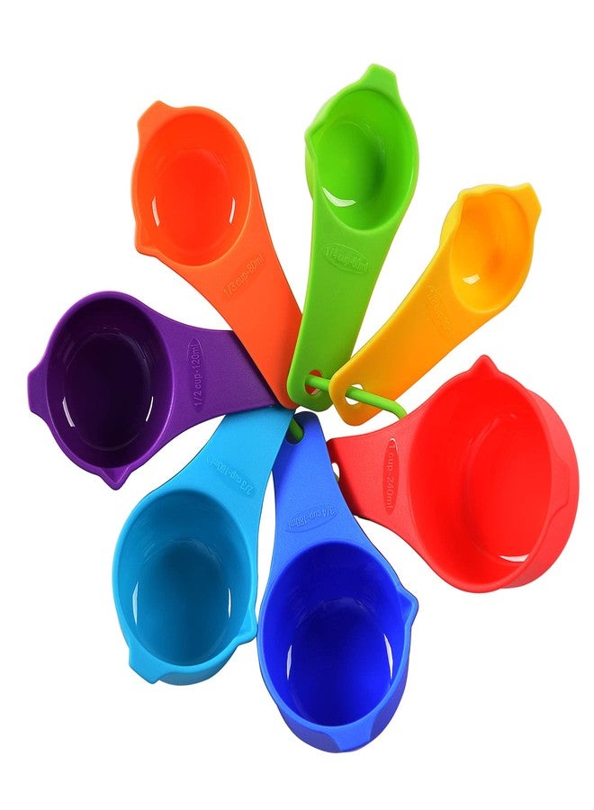 DOTINGHUX Measuring Cups Set of 7, Assorted Colors - Image 5