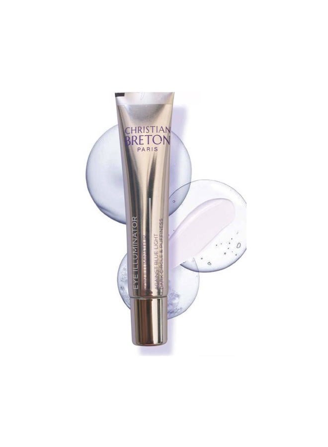 Christian Breton Eye Illuminator - Hydrating Under Eye Cream for Tired, Dull Eyes - Squalane & Botanical Extracts - Ophthalmologist-Tested, Made in France - 15 ml / 0.45 oz - Image 5