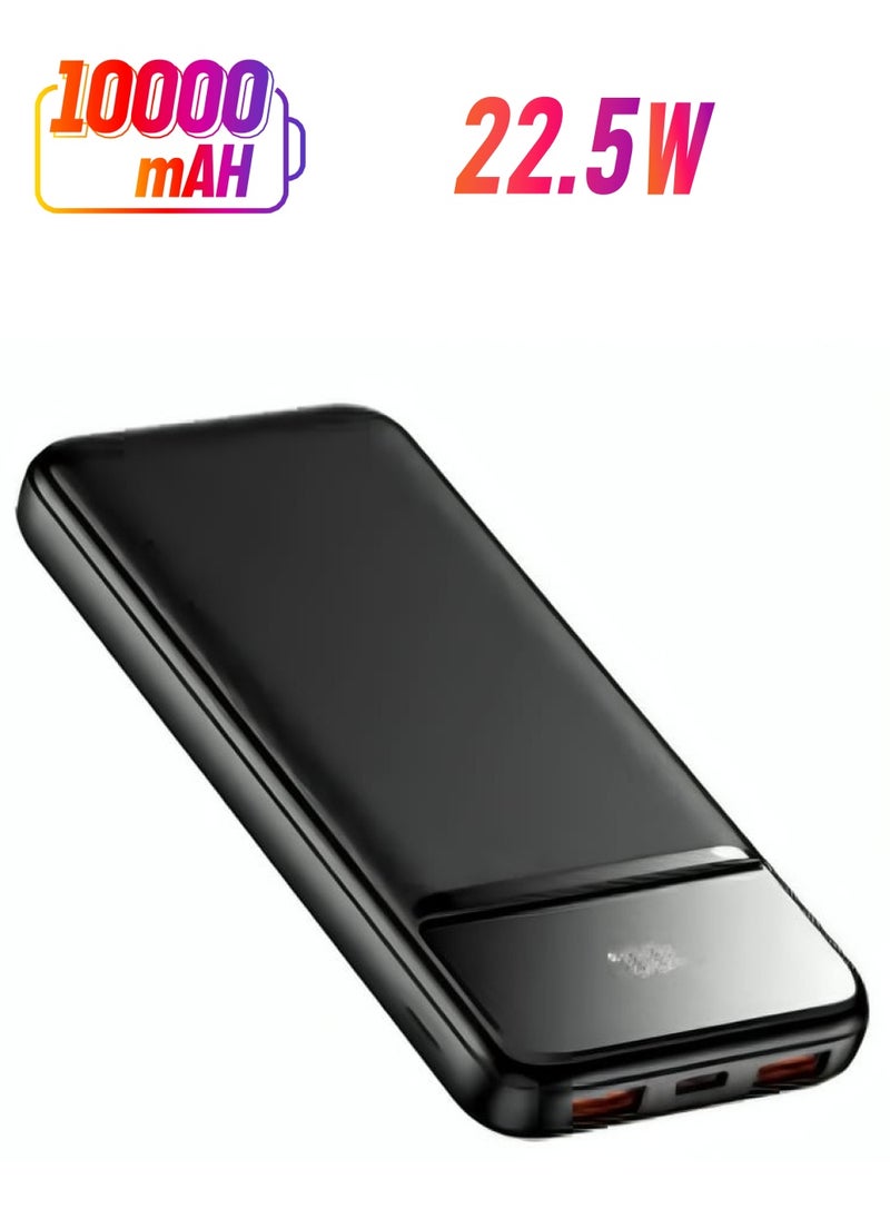iOsuite Powerful Wireless Portable Power Bank 10000 mAh with 1 USB C Port and 2 USB A Ports Portable Charger 22.5W Quick Charging Compatible with all Devices  - Image 1