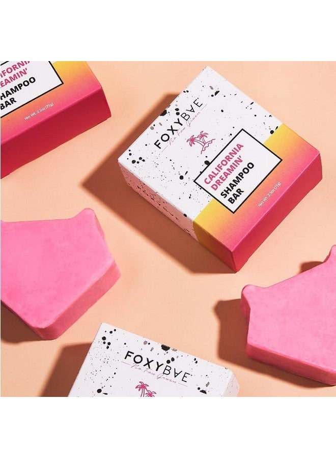 FoxyBae Shampoo Bar For Hair - With Rice Protein, Biotin, Monoi Oil, & Shea Butter - Sulfate Free, Paraben Free, Cruelty Free - Solid Shampoo For Women & Men - 2.5 Oz - Image 3