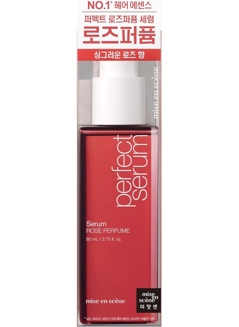 ميز أون سيين Mise En Scene مصل عطر الورد المثالي للشعر المتضرر والمبيض 80 مل - Image 1