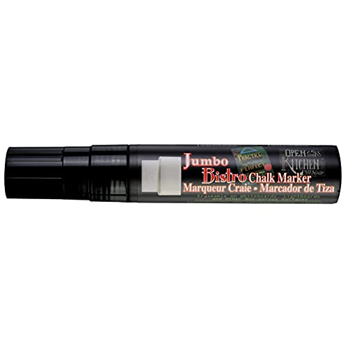 Uchida 481-C-1 Marvy Jumbo Broad Point Tip Bistro Chalk Marker, Black - Image 5