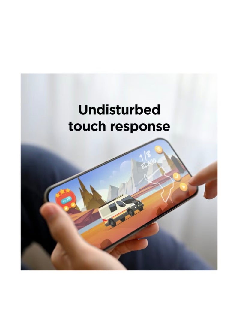 Original Tempered Dustproof Privacy Glass Screen Protector Compatible For iPhone 16 Pro  - Image 5