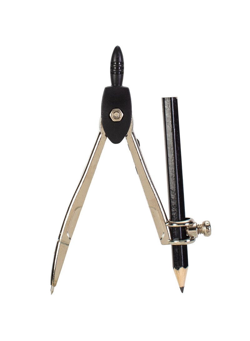 Deli 8-Piece Geometric Drafting Set For School In Metal Box - Image 4