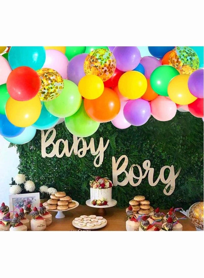 Balloon Arch Garland 118Pcs Kit Colorful 5Inch 12Inch 18Inch Multicolor Assorted Color Size Balloons for Birthday Wedding Kids Decorations - Image 2