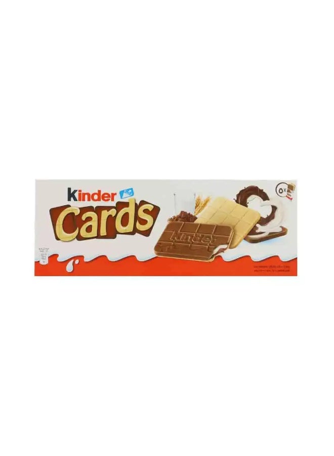 Kinder بسكويت كيندر كاردز بالشوكولاتة المقرمشة - 128 جرام - Image 1